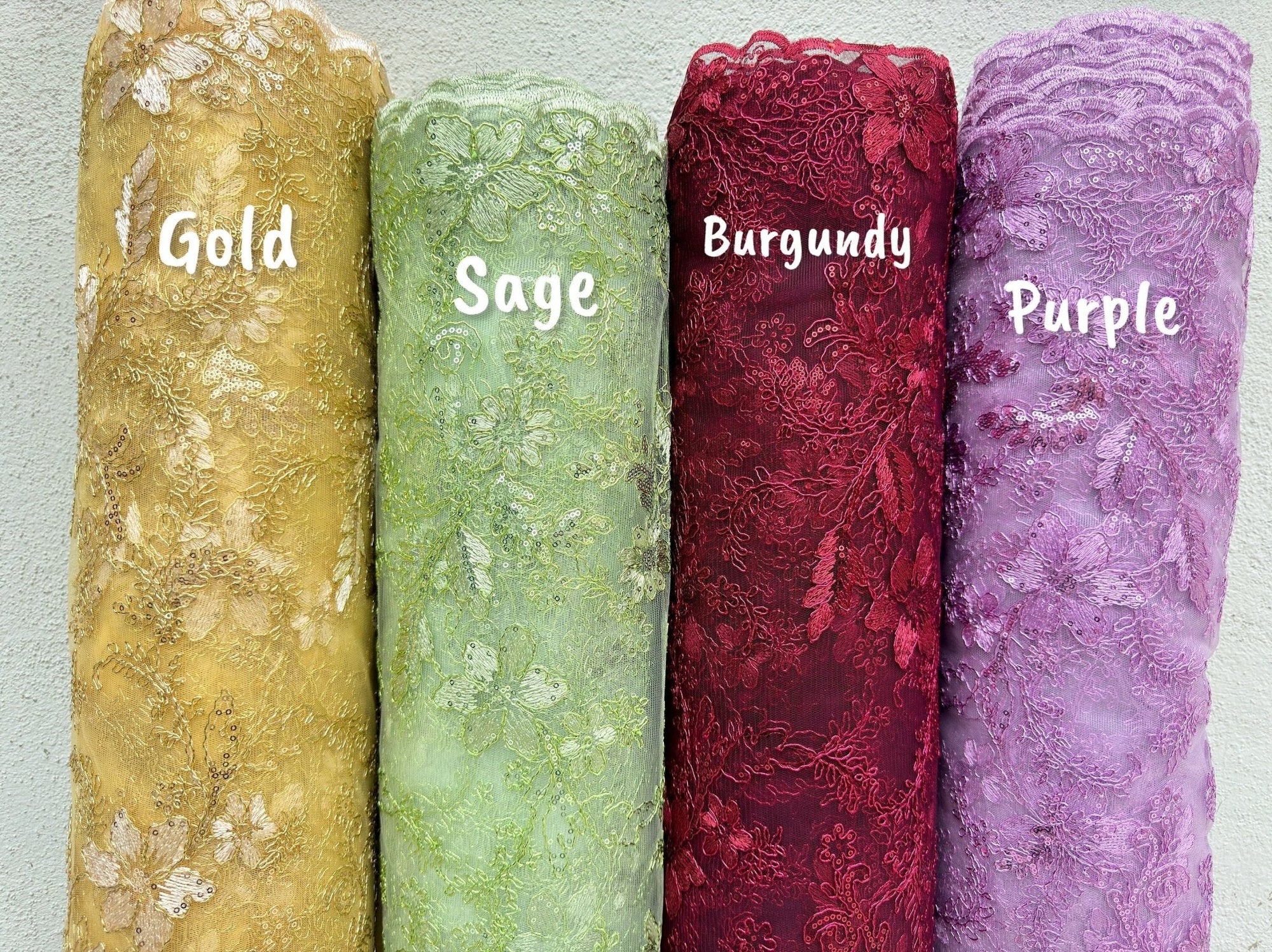 Floral Lace Fabric Collection – Elegant, Delicate, and Timeless