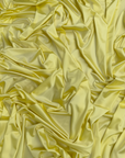 Butter Yellow Shiny Milliskin Nylon Spandex Fabric 4-Way Stretch