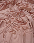 Mocha Shiny Milliskin Nylon Spandex Fabric | 4-Way Stretch | By the Yard