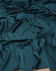 Teal Shiny Milliskin Nylon Spandex Fabric 4-Way Stretch 76% Nylon 24% Spandex 170GSM 62" Wide | By the Yard