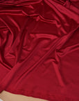 Red Shiny Milliskin Nylon Spandex Fabric | 4-Way Stretch | By the Yard