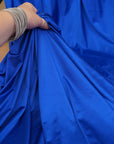 Royal Blue Shiny Milliskin Nylon Spandex Fabric | 4-Way Stretch | By the Yard
