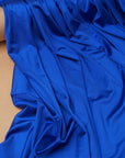 Royal Blue Shiny Milliskin Nylon Spandex Fabric | 4-Way Stretch | By the Yard