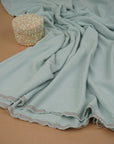 Harbor Grey Washed Linen Rayon Fabric