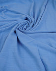 Province Blue Washed Linen Rayon Fabric