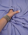 Lavender Mist Washed Linen Rayon Fabric