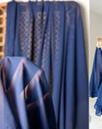 BEST PRICE Navy Blue Chiffon Fabric, Sold By Yard See Through Fabric, Navy Sheer Chiffon 60” Wide, Silky Chiffon Drape, Apparel Fabric DIY - from Gala Textile