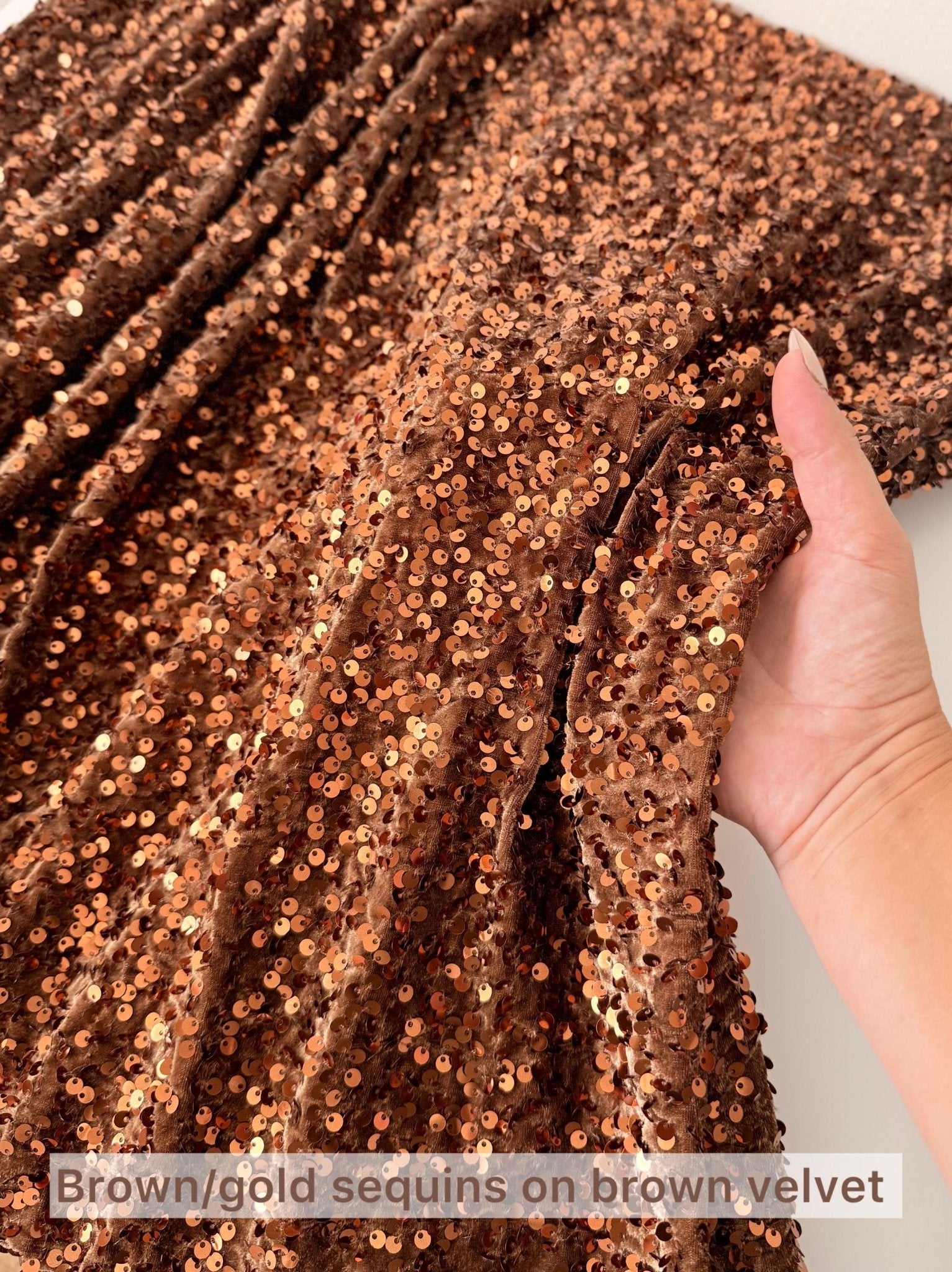 Best Price Sequin Velvet Fabric, Stephanie Overlap Sequins With Velvet Fabric Sold by Yard, Sparkly Fabric for Gown, Red, Green, Red, Pink - from Gala Textile