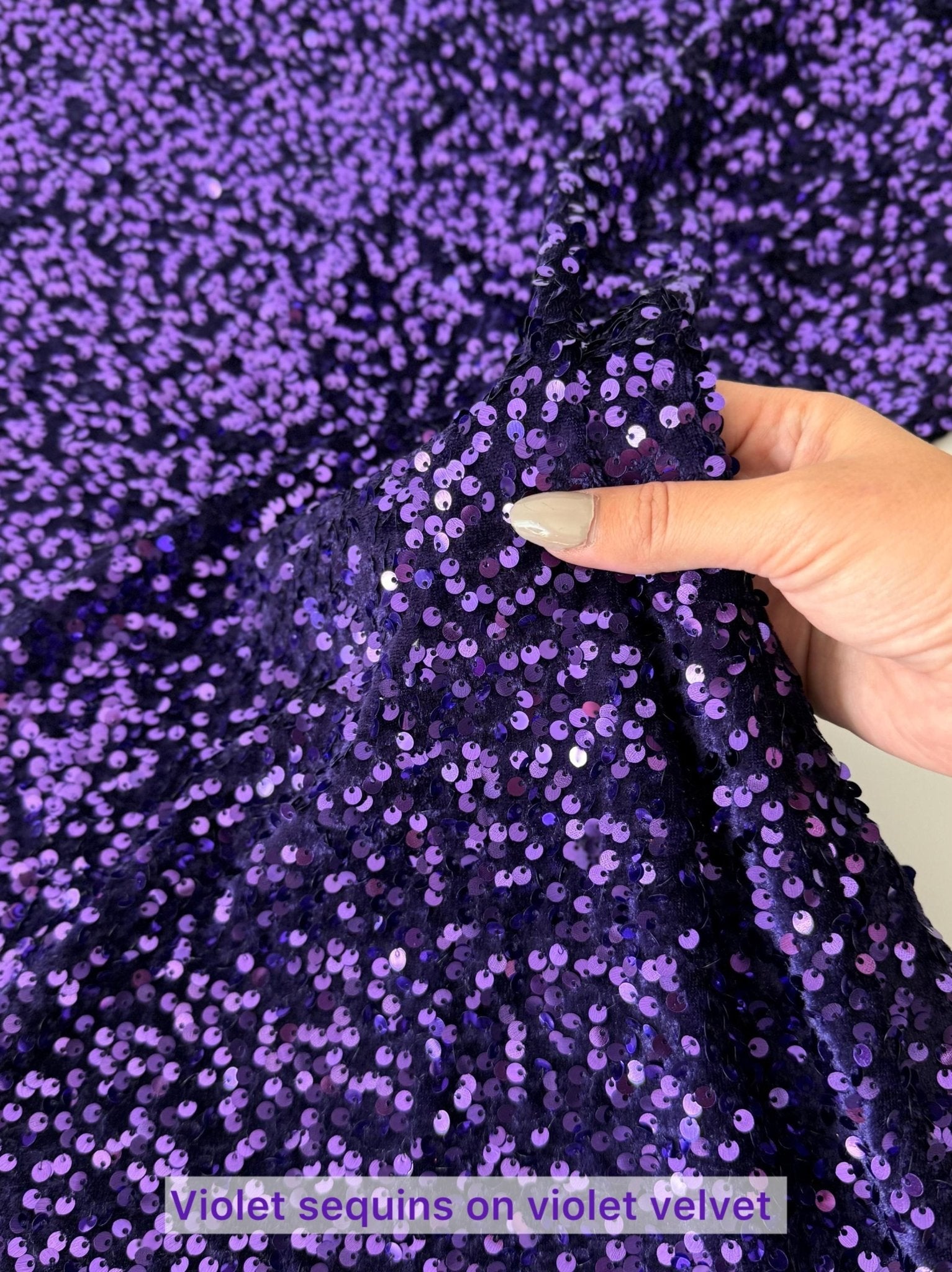 Best Price Sequin Velvet Fabric, Stephanie Overlap Sequins With Velvet Fabric Sold by Yard, Sparkly Fabric for Gown, Red, Green, Red, Pink - from Gala Textile