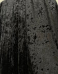 Black Crushed Velvet Fabric by the Yard, Black Velvet for Dressmaking, Drapes, Cushions, Gown, Decor Event Fabric Premium Quality Low Price - from Gala Textile