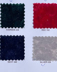 Black Crushed Velvet Fabric by the Yard, Black Velvet for Dressmaking, Drapes, Cushions, Gown, Decor Event Fabric Premium Quality Low Price - from Gala Textile