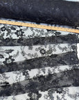 Black Floral Lace Fabric by yard Embroidery Corded With Sequins Fabric Non Stretch Sequined Embroidered On Lace for Dress Gowns, Event Decor - from Gala Textile