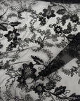 Black Floral Lace Fabric by yard Embroidery Corded With Sequins Fabric Non Stretch Sequined Embroidered On Lace for Dress Gowns, Event Decor - from Gala Textile