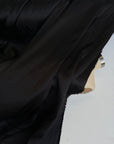 Black Satin Fabric by the Yard, Silky Smooth Material for Gowns, Drapes, Sewing & Crafts - Crafts from Gala Textile