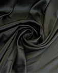 Black Satin Fabric by the Yard, Silky Smooth Material for Gowns, Drapes, Sewing & Crafts - Crafts from Gala Textile