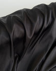 Black Satin Fabric by the Yard, Silky Smooth Material for Gowns, Drapes, Sewing & Crafts - Crafts from Gala Textile