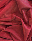Burgundy Lurex Fabric by Yard, Reflective to Fuchsia Sparkle Fabric, Glittery Red Material for Gowns & Wedding Dress. Event Decor, Backdrops - from Gala Textile