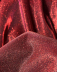 Burgundy Lurex Fabric by Yard, Reflective to Fuchsia Sparkle Fabric, Glittery Red Material for Gowns & Wedding Dress. Event Decor, Backdrops - from Gala Textile