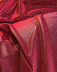 Burgundy Lurex Fabric by Yard, Reflective to Fuchsia Sparkle Fabric, Glittery Red Material for Gowns & Wedding Dress. Event Decor, Backdrops - from Gala Textile