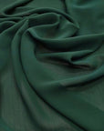 Green Chiffon Fabric By The Yard Hunter Green Affordable Fabrics Bridal Chiffon Sheer Light Weight Green Chiffon Fabric for Dress Veil Bows - from Gala Textile