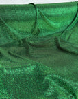 Hunter Green Metallic Foam Lurex Fabric by Yard Green Stretch Shimmer Fabric Sparkle Glitter Material for Gowns, Backdrops, Event Decoration - from Gala Textile