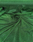 Hunter Green Metallic Foam Lurex Fabric by Yard Green Stretch Shimmer Fabric Sparkle Glitter Material for Gowns, Backdrops, Event Decoration - from Gala Textile