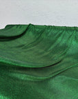 Hunter Green Metallic Foam Lurex Fabric by Yard Green Stretch Shimmer Fabric Sparkle Glitter Material for Gowns, Backdrops, Event Decoration - from Gala Textile