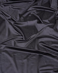 Gray Shiny Milliskin Nylon Spandex Fabric