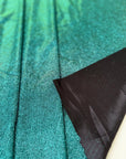Jade Lurex Foam Glitter Knit Fabric by Yard, Reflective Blue Green Stretch Fabric, Shimmer Material for Gowns, Backdrops, Costumes ,Crafts - from Gala Textile