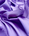 Lavender Silky Stretch Charmeuse Satin Fabric By Yard, Purple Bridal Soft Silky Material, Lilac Stretch Satin for Gowns, Backdrops, Crafts - from Gala Textile