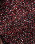 Luxurious 4 Way Stretch Burgundy Lurex Spandex Glitter Fabric, Shimmer Sparkle by Yard for Gown Backdrop Dance Wear Red Party Dress Material - from Gala Textile