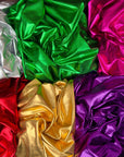 Metallic Lame Foil Stretch Fabric by Yard, 4 way Stretch All Over Foil on Stretch Knit, Perfect for Dance Wear, Costumes, Dresses, Leggings - from Gala Textile