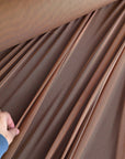 Mocha 4 way Stretch Power Mesh Fabric Nylon/Spandex Stretch, Bridal Power Mesh By Yard, Backdrop Soft Sheer Fabrics, Caramel Illusion Mesh - from Gala Textile