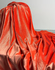 ORANGE VELVET Fabric, Stretch Velvet Fabric by Yard, Polyester Velvet Fabric For Dresses, Clothes Costumes Scrunchies, Craft Bows, Backdrops - from Gala Textile