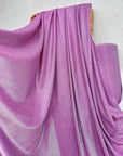 Pink Shimmer Lurex Knit Fabric by Yard Knit Soft Pink Luxury Sparkle Fabric Spandex Glitter, Sparkle Evening Bridal Gowns, Backdrops, Bows - from Gala Textile