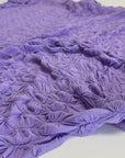 Lavender Textured Diamond Jacquard Fabric
