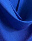 Royal Blue Spandex Lurex Knit Fabric, 4 Way Stretch Shimmery Dance Wear Fabric, Blue Glittery Nylon Spandex By Yard, Premium Quality 60'' - from Gala Textile