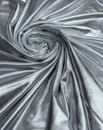 Silver Spandex Lame Foil Fabric by Yard Super Stretch Metallic Lame All Over Foil on Stretch Knit for Dance Wear Costumes, Dresses, Leggings - from Gala Textile