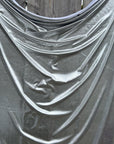Silver Spandex Lame Foil Fabric by Yard Super Stretch Metallic Lame All Over Foil on Stretch Knit for Dance Wear Costumes, Dresses, Leggings - from Gala Textile