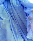 Sky Blue 4 - Way Stretch Power Mesh Fabric by Yard, Soft Sheer, and Luxury Fabric for Bridal, Lingerie, Yoga Wear, Dresses, Event Decoration - from Gala Textile