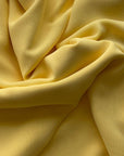 Yellow Chiffon Fabric By The Yard , Yellow Bridal Fabric, Bridal Chiffon, Sheer Fabric Light Weight Yellow Chiffon Fabric for Dress Veil - from Gala Textile