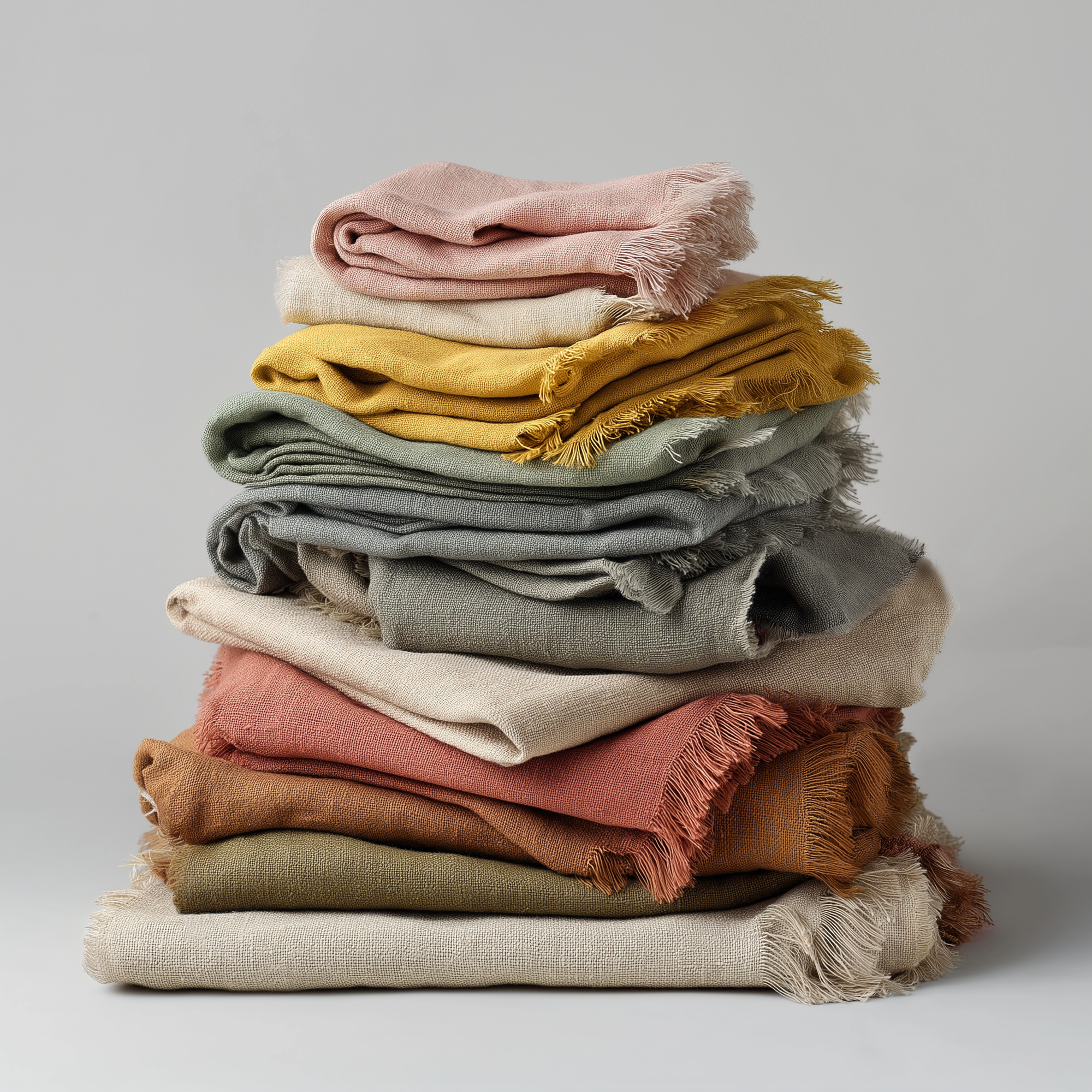 Washed Linen Rayon Fabric