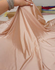 Taupe Shiny Milliskin Nylon Spandex Fabric | 4-Way Stretch | By the Yard
