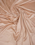 Taupe Shiny Milliskin Nylon Spandex Fabric | 4-Way Stretch | By the Yard