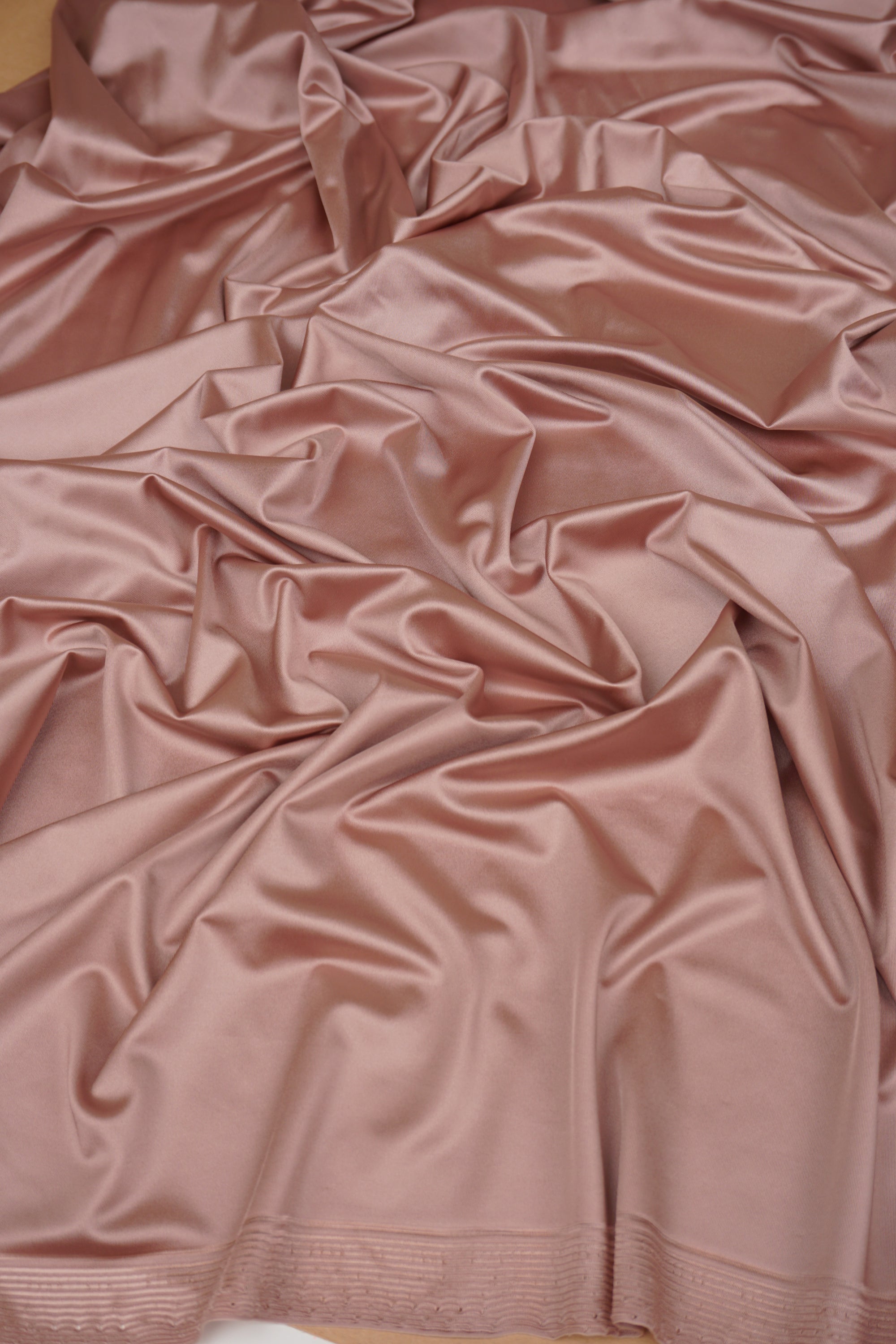 Mocha Shiny Milliskin Nylon Spandex Fabric | 4-Way Stretch | By the Yard