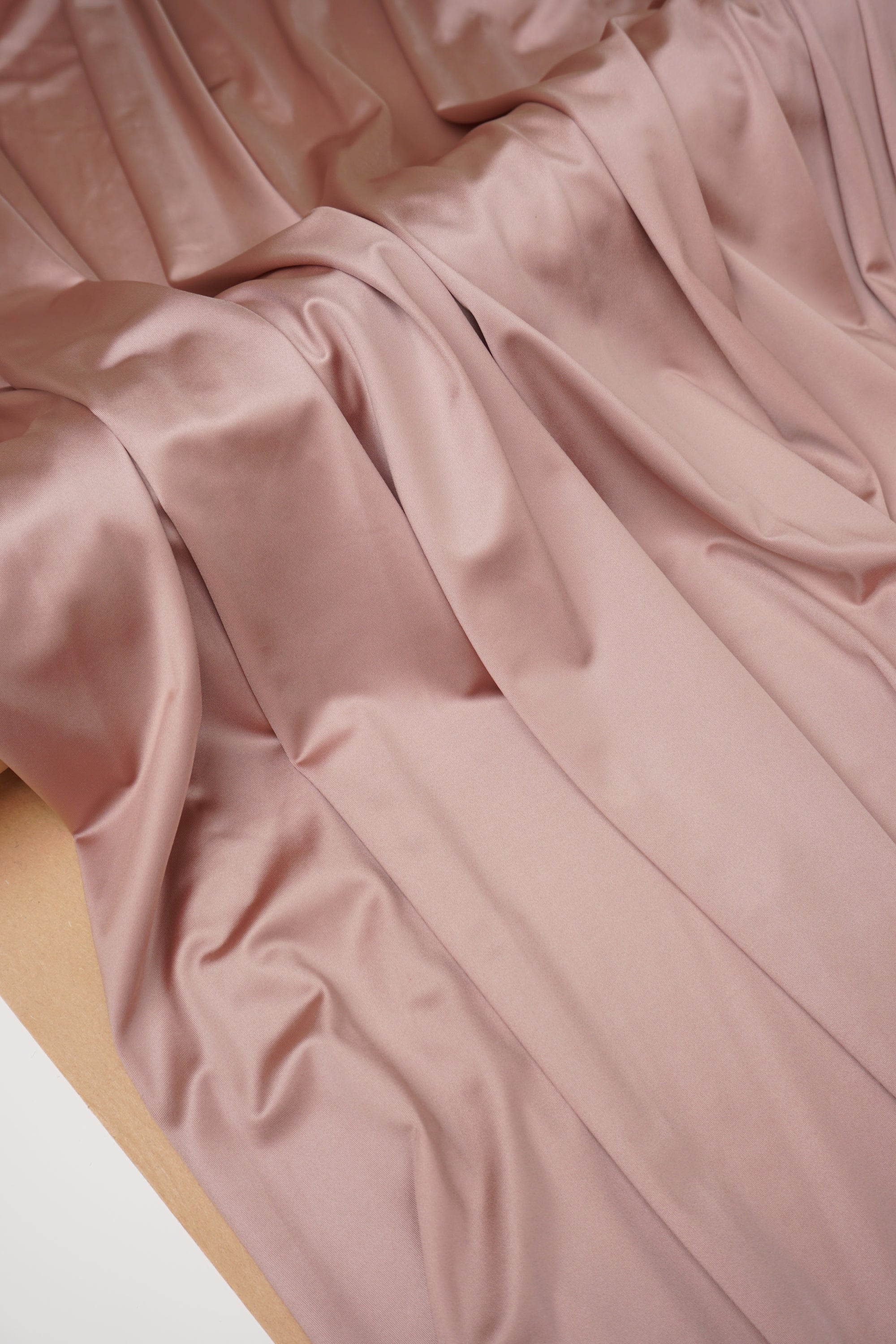 Mocha Shiny Milliskin Nylon Spandex Fabric | 4-Way Stretch | By the Yard