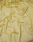 Butter Yellow Shiny Milliskin Nylon Spandex Fabric 4-Way Stretch