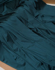 Teal Shiny Milliskin Nylon Spandex Fabric 4-Way Stretch 76% Nylon 24% Spandex 170GSM 62" Wide | By the Yard