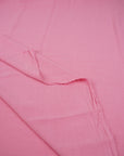 Rosebloom Pink Washed Linen Rayon Fabric