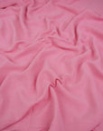 Rosebloom Pink Washed Linen Rayon Fabric